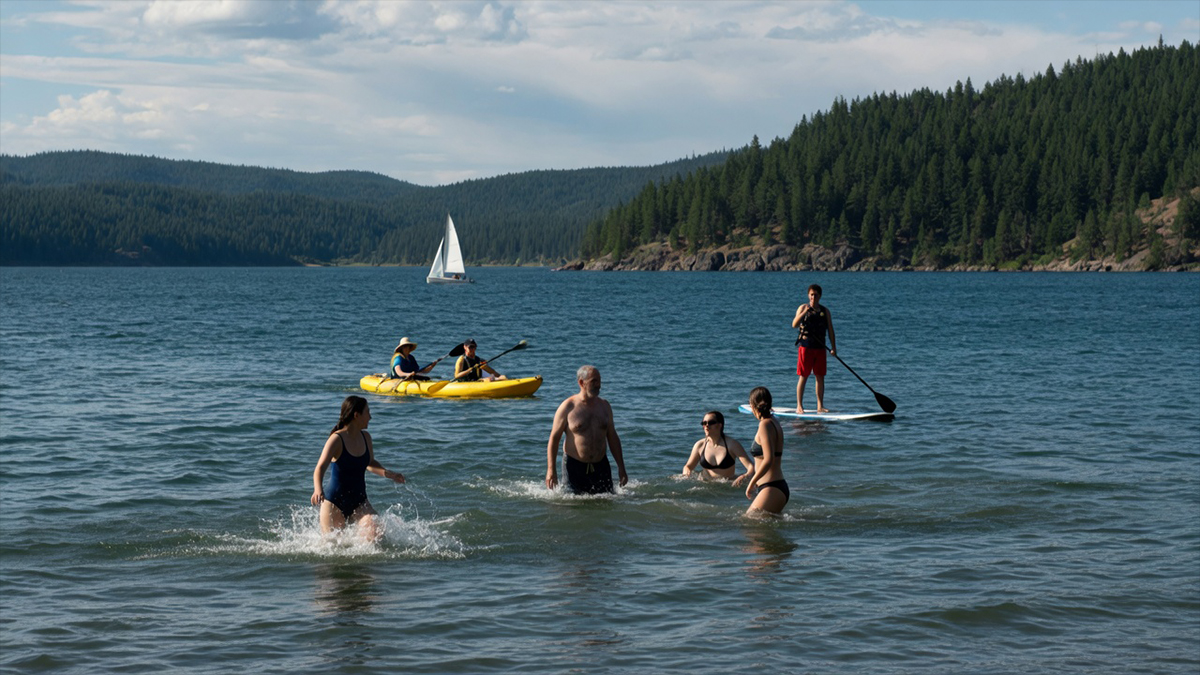 Farniente au lac de Pose